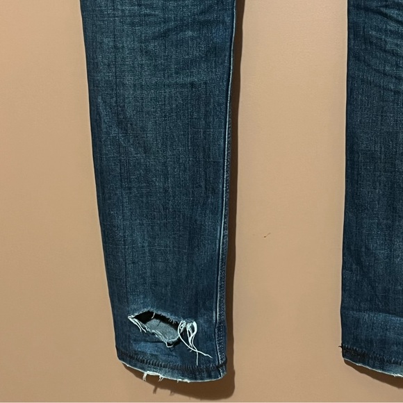 Levi’s Slim Straight Distressed “THIS IS A PAIR OF LEVIS JEANS” 34x32 - Picture 9 of 9